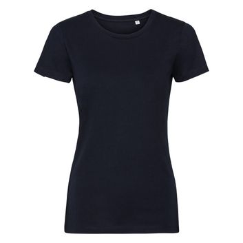 Russell Pure Organic Ladies' Authentic Tee Pure Organic French Navy