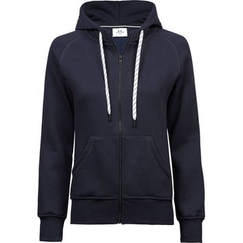 Tee Jays Ladies' Fashion Full Zip Hooded Sweat Navy Blue