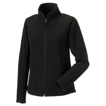 Russell Ladies' Full Zip Outdoor Fleece Black