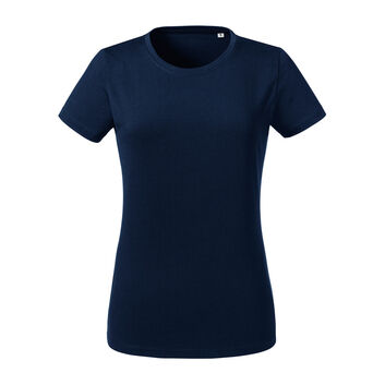 Russell Pure Organic Ladies' Heavy Tee French Navy