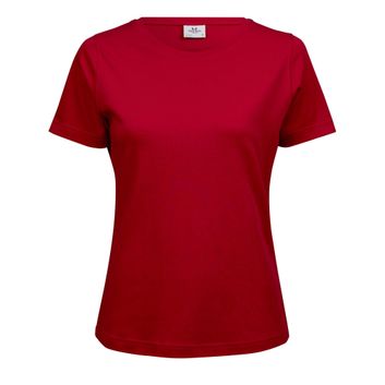 Tee Jays Ladies' Interlock Tee Red