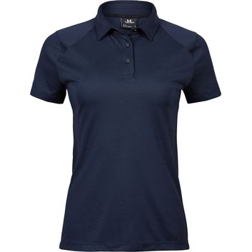 Tee Jays Ladies' Luxury Sport Polo Navy Blue