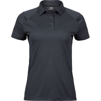Tee Jays Ladies' Luxury Sport Polo Dark Grey