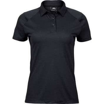 Tee Jays Ladies' Luxury Sport Polo Black