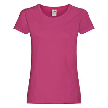 Fruit Of The Loom Ladies' Original T Fuchsia