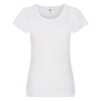 Fruit Of The Loom Ladies' Original T White