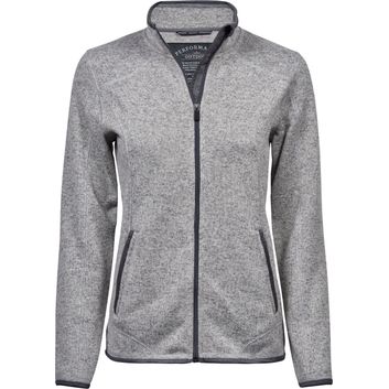 Tee Jays Ladies' Outdoor Fleece Grey Melange