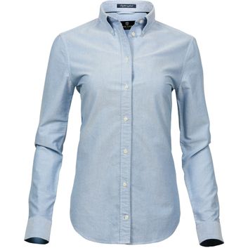 Tee Jays Ladies' Perfect Oxford Shirt Light Blue
