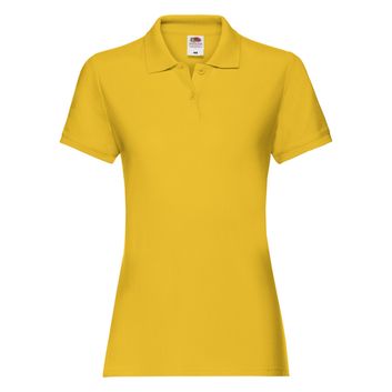 Fruit Of The Loom Ladies' Premium Polo Sunflower