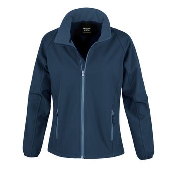 Result Core Ladies' Printable Softshell Jacket Navy/Navy