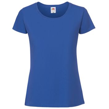 Fruit Of The Loom Ladies' Ring Spun Premium T-Shirt Royal