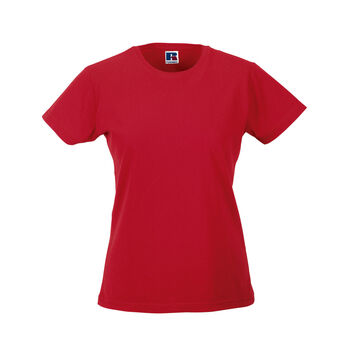 Russell Ladies' Slim T-Shirt Classic Red