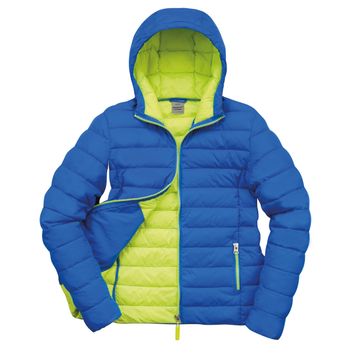 Result Urban Outdoor Wear Ladies' Snow Bird Padded Jacket Ocean/Lime