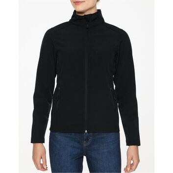 Gildan Hammer Ladies' Softshell Jacket Black