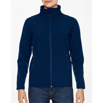 Gildan Hammer Ladies' Softshell Jacket Navy Blue