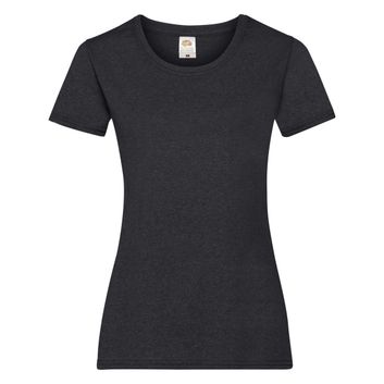 Fruit Of The Loom Ladies' Valueweight T-Shirt Dark Heather