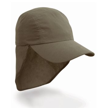 Result Headwear Legionnaire Cap Olive Mash