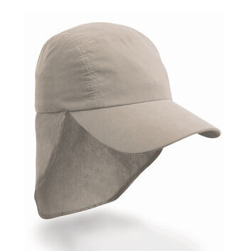 Result Headwear Legionnaire Cap Desert Khaki
