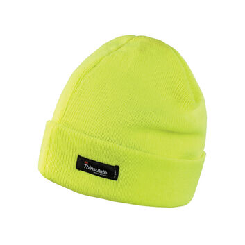 Result Winter Essentials Lightweight Thinsulate Hat Fluoresent Yellow
