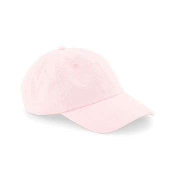 Beechfield  Low Profile 6 Panel Dad Cap_x000D_ Pastel Pink