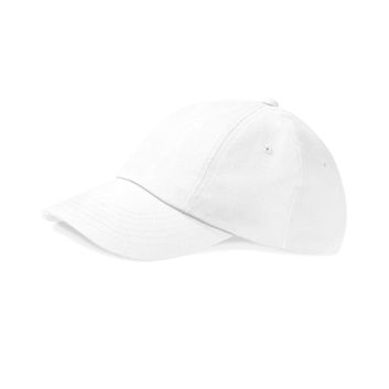 Beechfield  Low Profile Heavy Cotton Drill Cap White