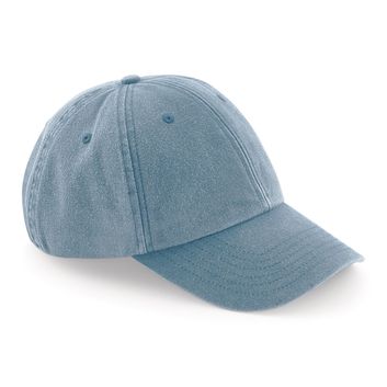 Beechfield  Low Profile Vintage Cap_x000D_ Vintage Light Denim