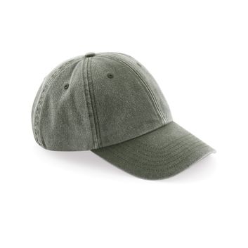 Beechfield  Low Profile Vintage Cap_x000D_ Vintage Olive