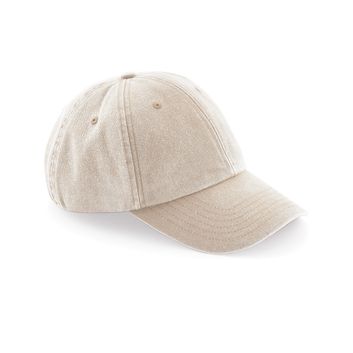 Beechfield  Low Profile Vintage Cap_x000D_ Vintage Stone