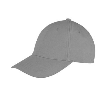 Result Core Memphis 6 Panel Brushed Cotton Low Profile Cap Dove Grey