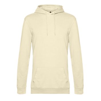 B&amp;C Men's #Hooded Sweat Pale Yellow
