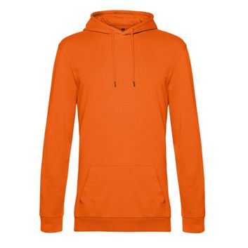 B&amp;C Men's #Hooded Sweat Pure Orange