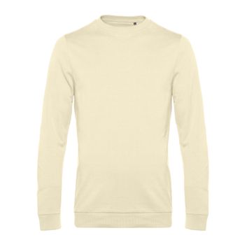 B&amp;C Men's #Set In Sweatshirt Pale Yellow