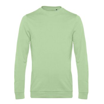 B&amp;C Men's #Set In Sweatshirt Light Jade