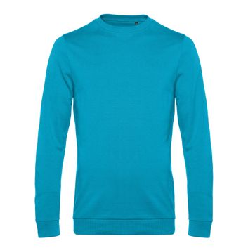 B&amp;C Men's #Set In Sweatshirt Hawaii Blue