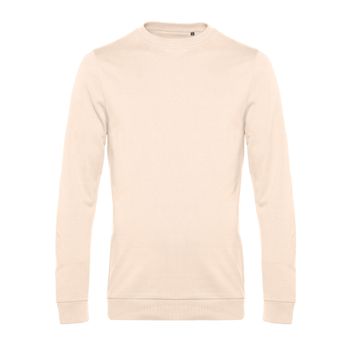 B&amp;C Men's #Set In Sweatshirt Pale Pink
