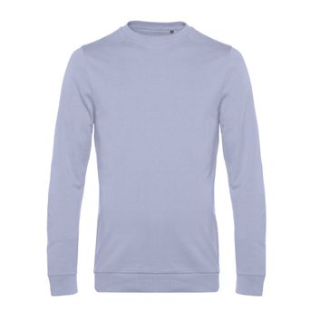 B&amp;C Men's #Set In Sweatshirt Lavender