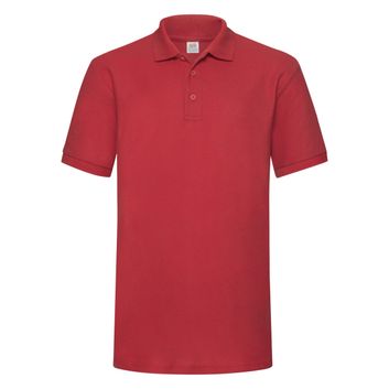 Fruit Of The Loom Men's 65/35 Heavy Polo Red
