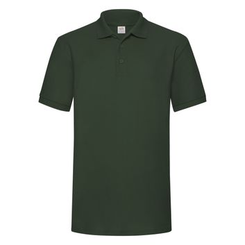 Fruit Of The Loom Men's 65/35 Heavy Polo Bottle Green