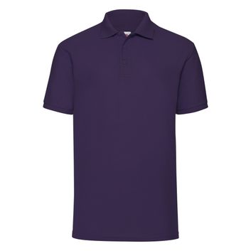Fruit Of The Loom Men's 65/35 Polo Purple