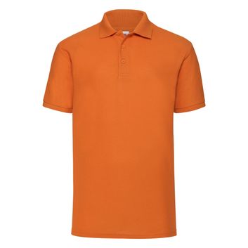 Fruit Of The Loom Men's 65/35 Polo Orange