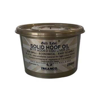 Gold Label Solid Hoof Oil - Black alternative