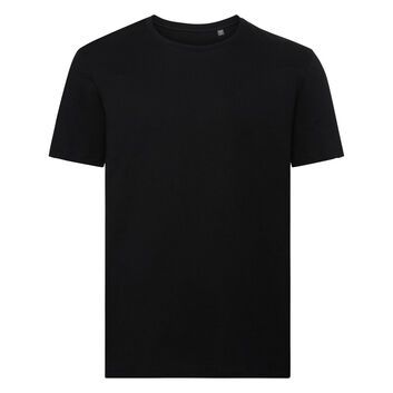 Russell Pure Organic Men's Authentic Tee Pure Organic Black