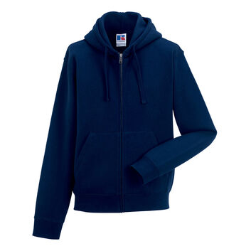 Russell Men's Authentic Zipped Hood French Navy