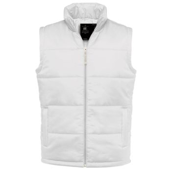 B&amp;C Men's Bodywarmer White