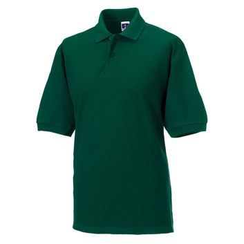 Russell Men's Classic Cotton Polo Bottle Green