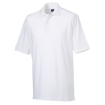 Russell Men's Classic Cotton Polo White