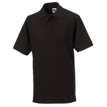 Russell Men's Classic Cotton Polo Black