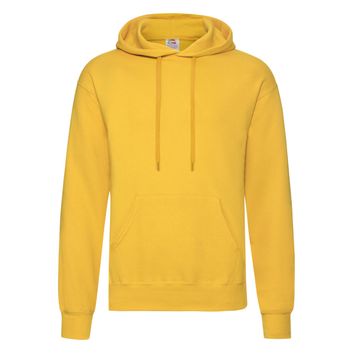 Fruit Of The Loom Men's Classic Hooded Sweat Sunflower
