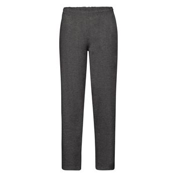Fruit Of The Loom Men's Classic Open Hem Jog Pants Dark Heather