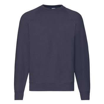 Fruit Of The Loom Men's Classic Raglan Sweat Deep Navy